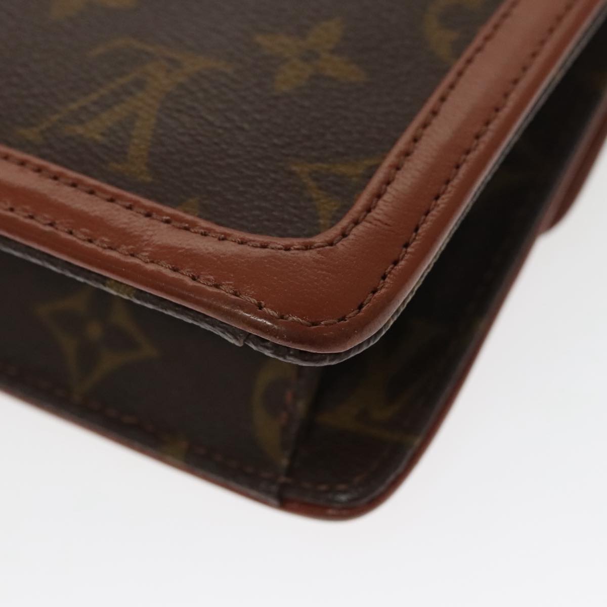 LOUIS VUITTON Monogram Pochette Dam PM Clutch Bag M51812 LV 97635
