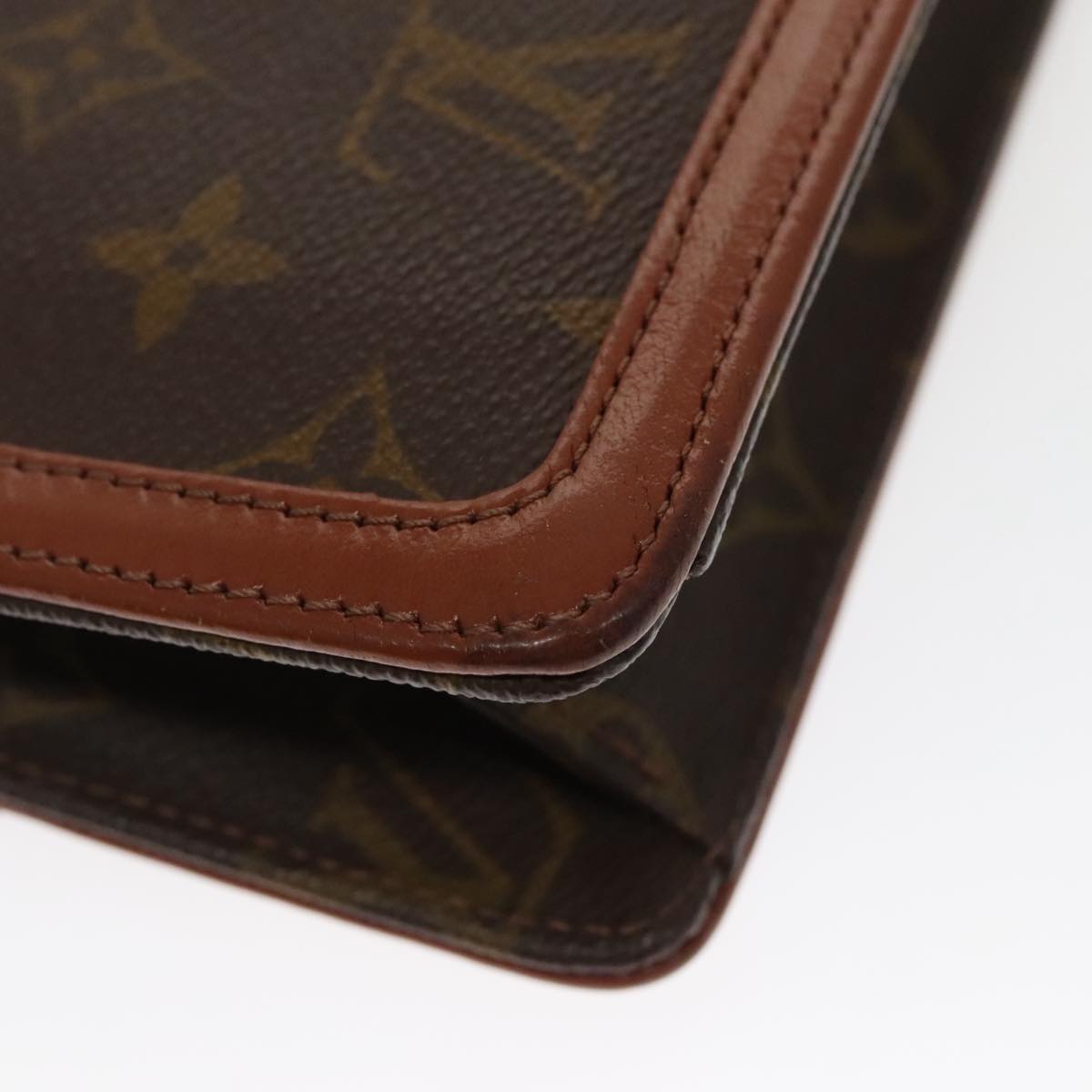 LOUIS VUITTON Monogram Pochette Dam PM Clutch Bag M51812 LV 97635