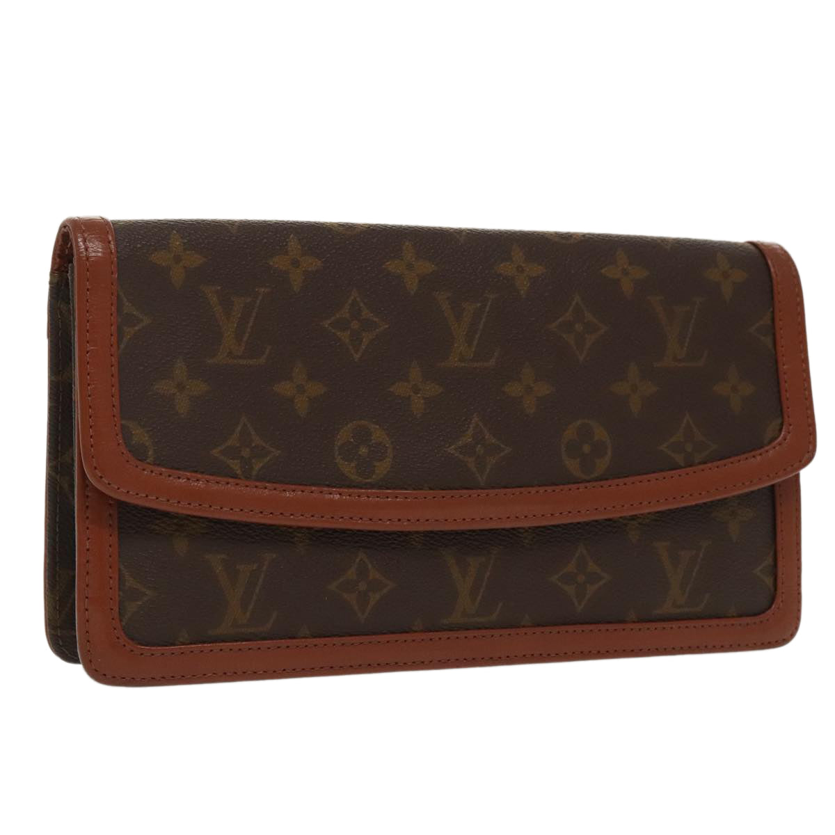 LOUIS VUITTON Monogram Pochette Dam PM Clutch Bag M51812 LV 97635