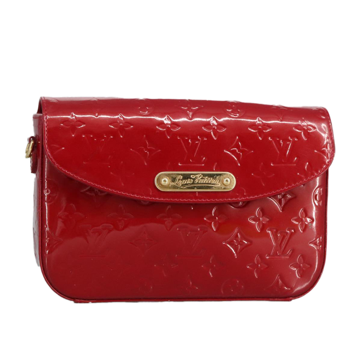 LOUIS VUITTON Monogram Vernis Rodeo Drive Bag Pomme D'amour M93599 LV 97639