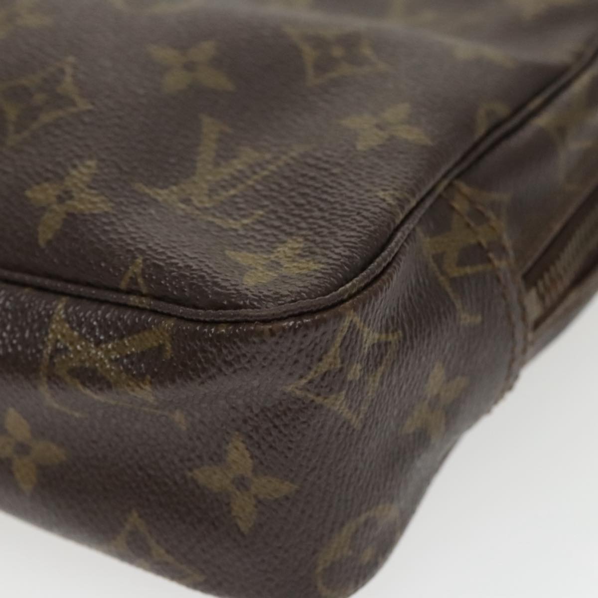LOUIS VUITTON Monogram Trousse Toilette 23 Clutch Bag Vintage M47524 97642