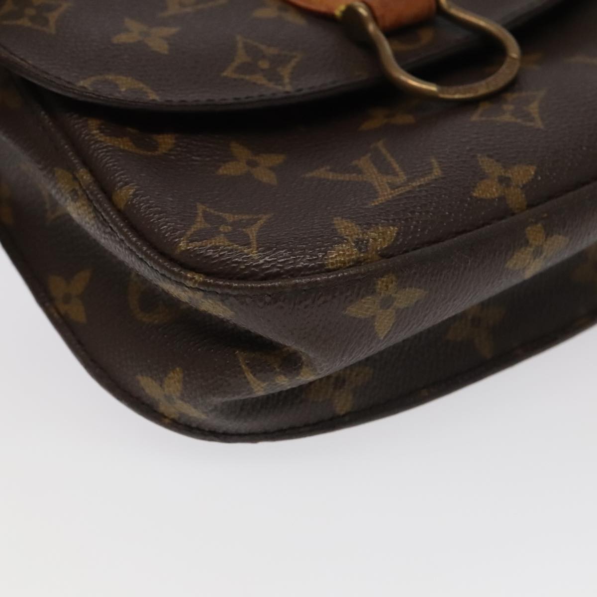 LOUIS VUITTON Monogram Saint Cloud MM Shoulder Bag M51243 LV 97645