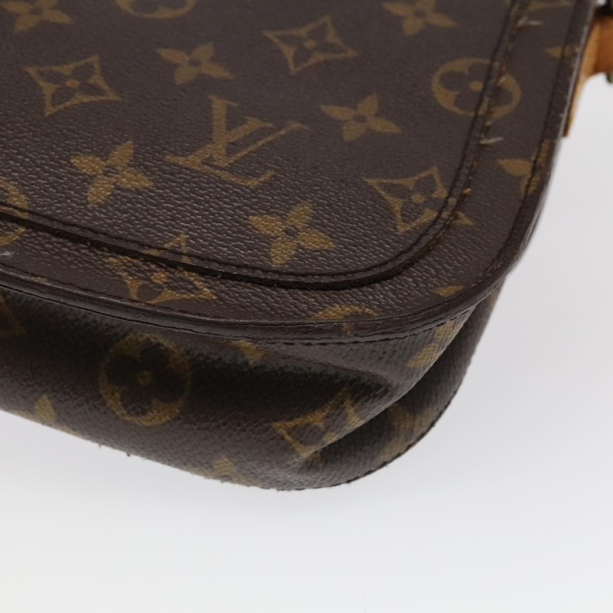 LOUIS VUITTON Monogram Saint Cloud MM Shoulder Bag M51243 LV 97645