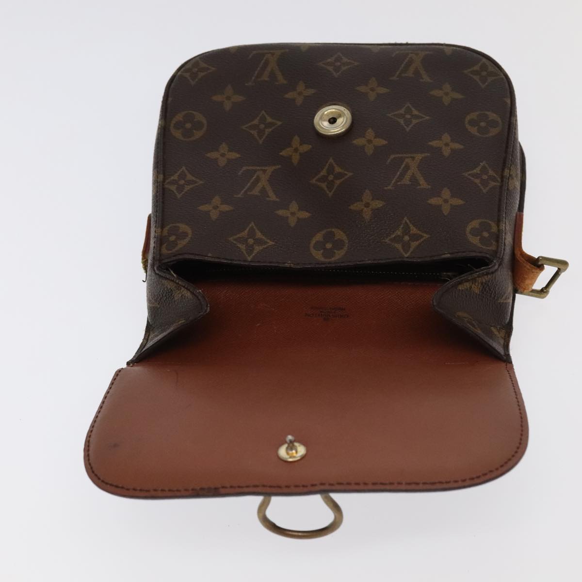 LOUIS VUITTON Monogram Saint Cloud MM Shoulder Bag M51243 LV 97645