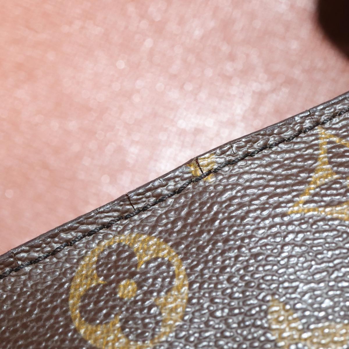 LOUIS VUITTON Monogram Saint Cloud MM Shoulder Bag M51243 LV 97645