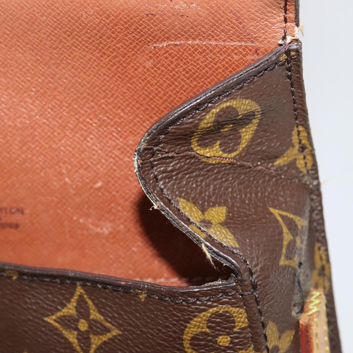 LOUIS VUITTON Monogram Saint Cloud MM Shoulder Bag M51243 LV 97645