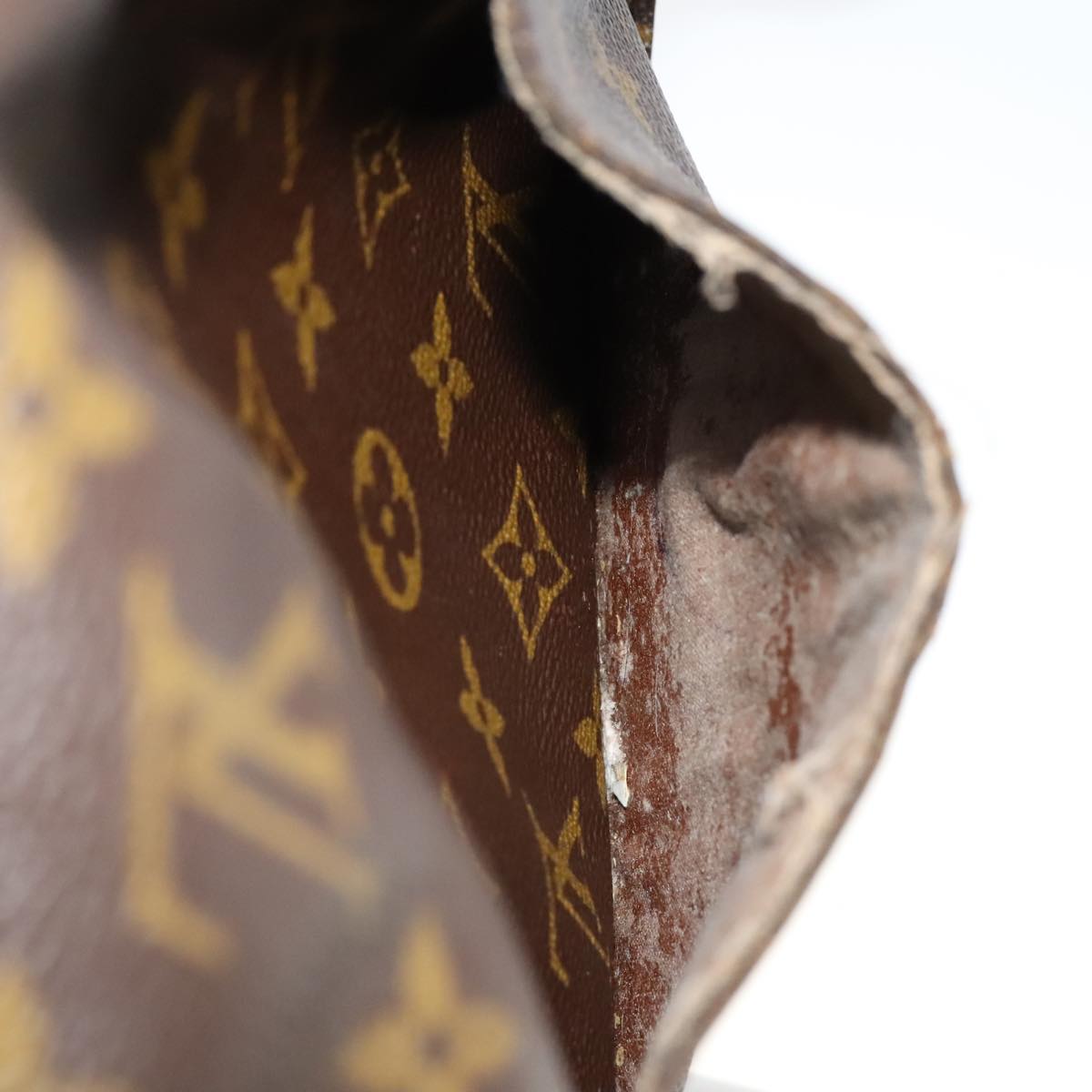 LOUIS VUITTON Monogram Saint Cloud MM Shoulder Bag M51243 LV 97645