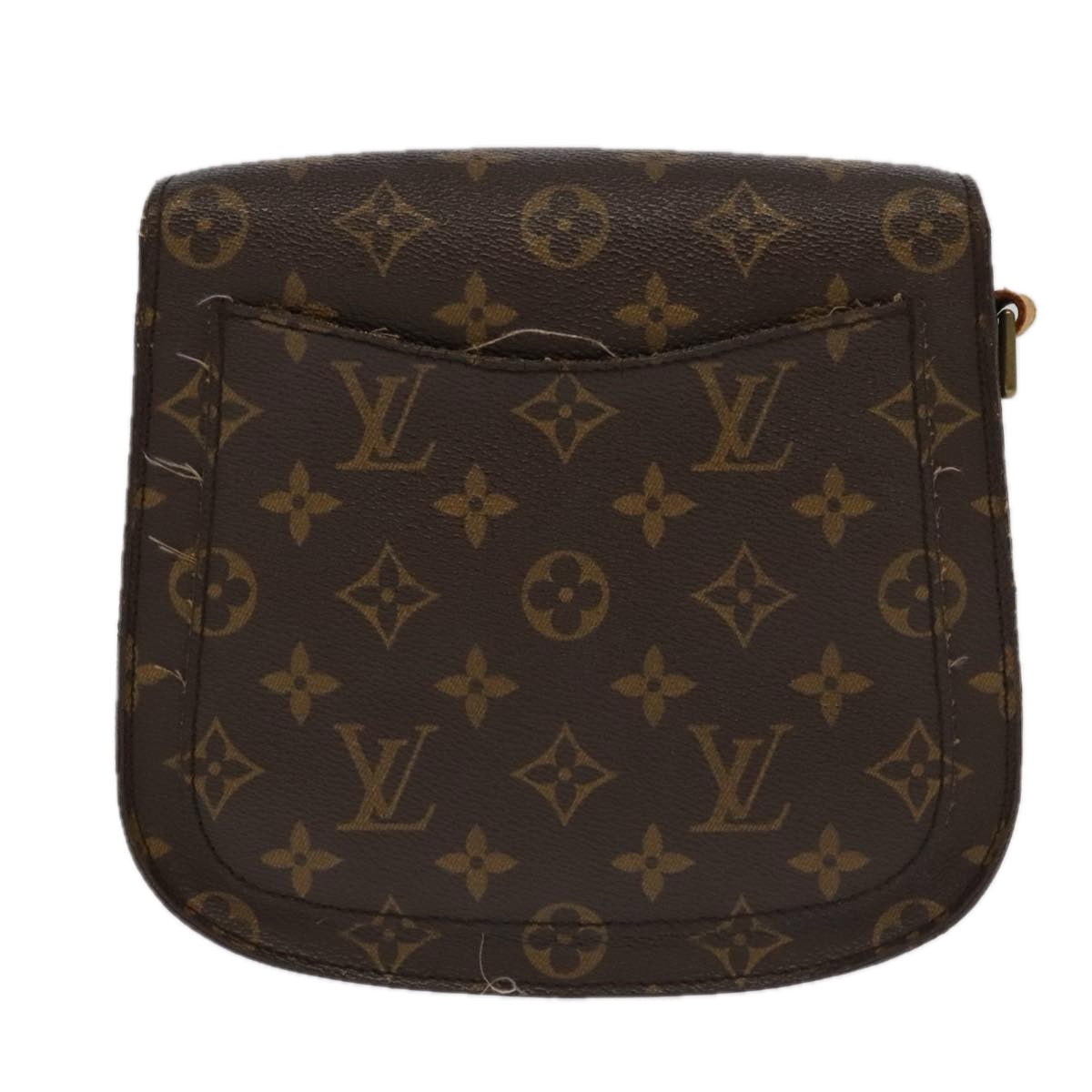 LOUIS VUITTON Monogram Saint Cloud MM Shoulder Bag M51243 LV 97645