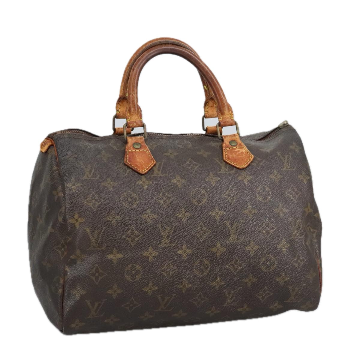 LOUIS VUITTON Monogram Speedy 30 Hand Bag M41526 LV 97646