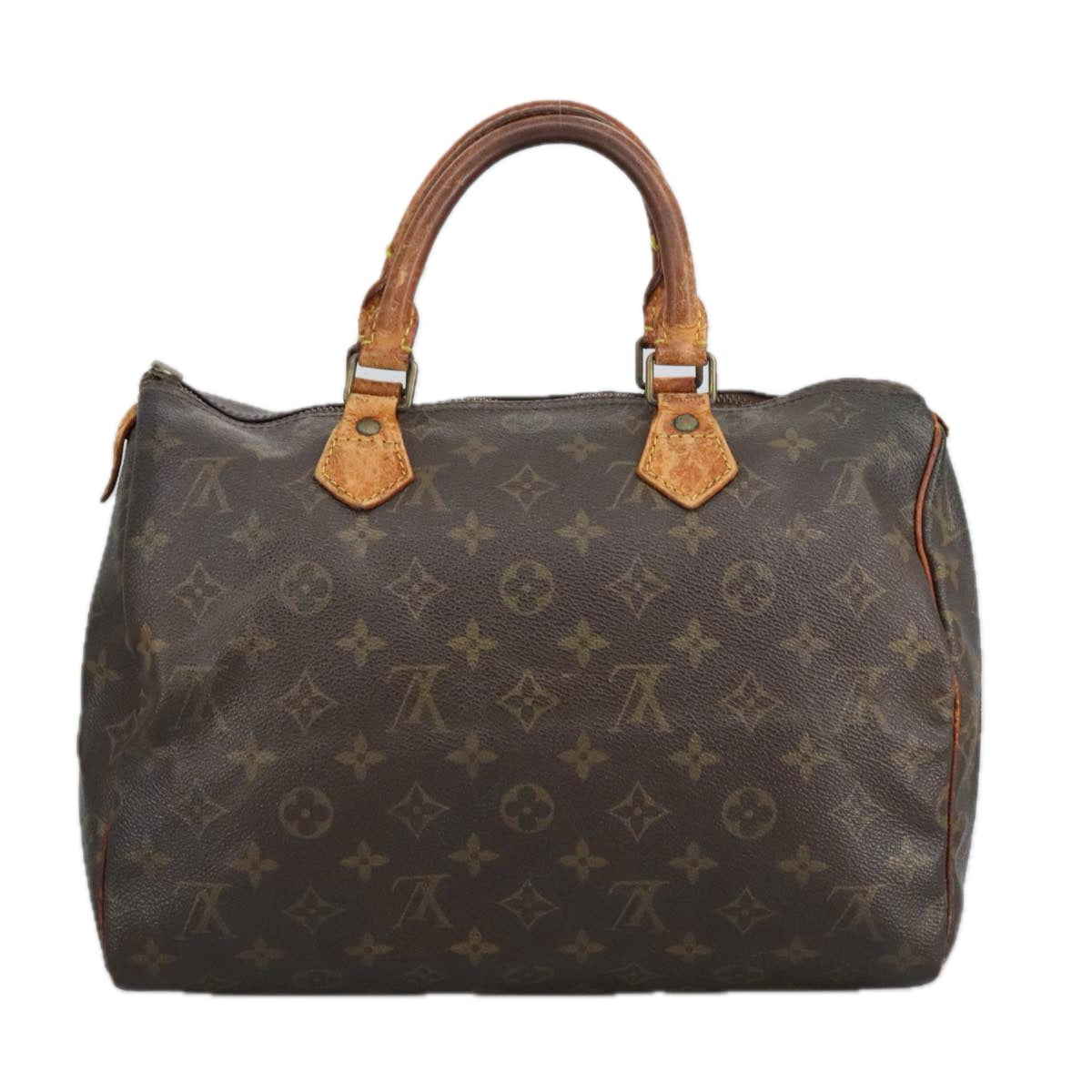 LOUIS VUITTON Monogram Speedy 30 Hand Bag M41526 LV 97646