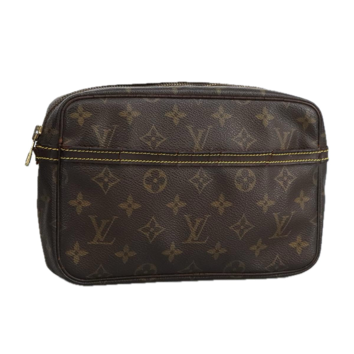 LOUIS VUITTON Monogram Compiegne 23 Clutch Bag M51847 LV 97652