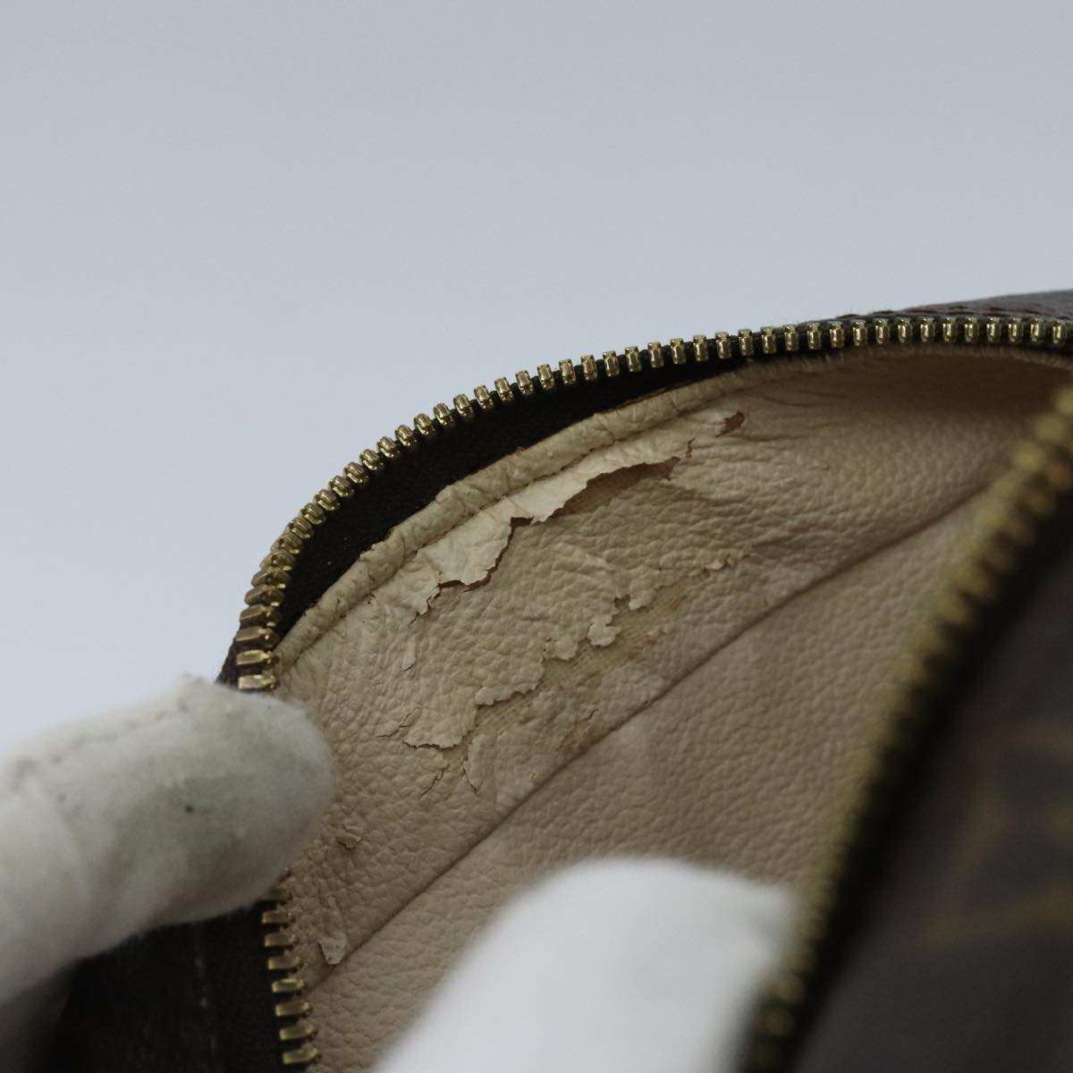 LOUIS VUITTON Monogram Spontini Hand Bag 2way M47500 LV 97654