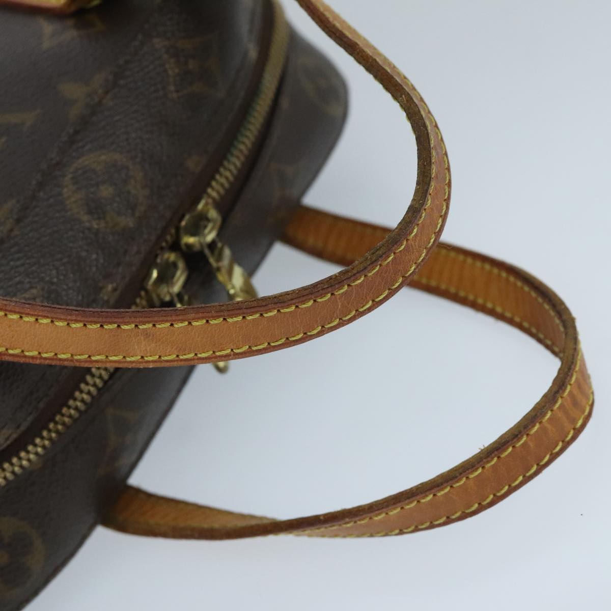 LOUIS VUITTON Monogram Spontini Hand Bag 2way M47500 LV 97654