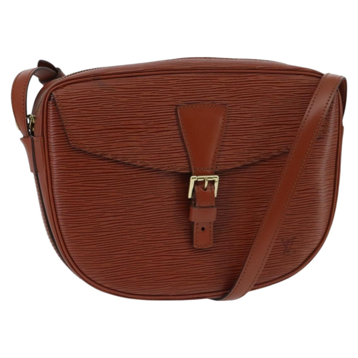 LOUIS VUITTON Epi Jeune FilleMM Shoulder Bag Brown M52153 LV 97688