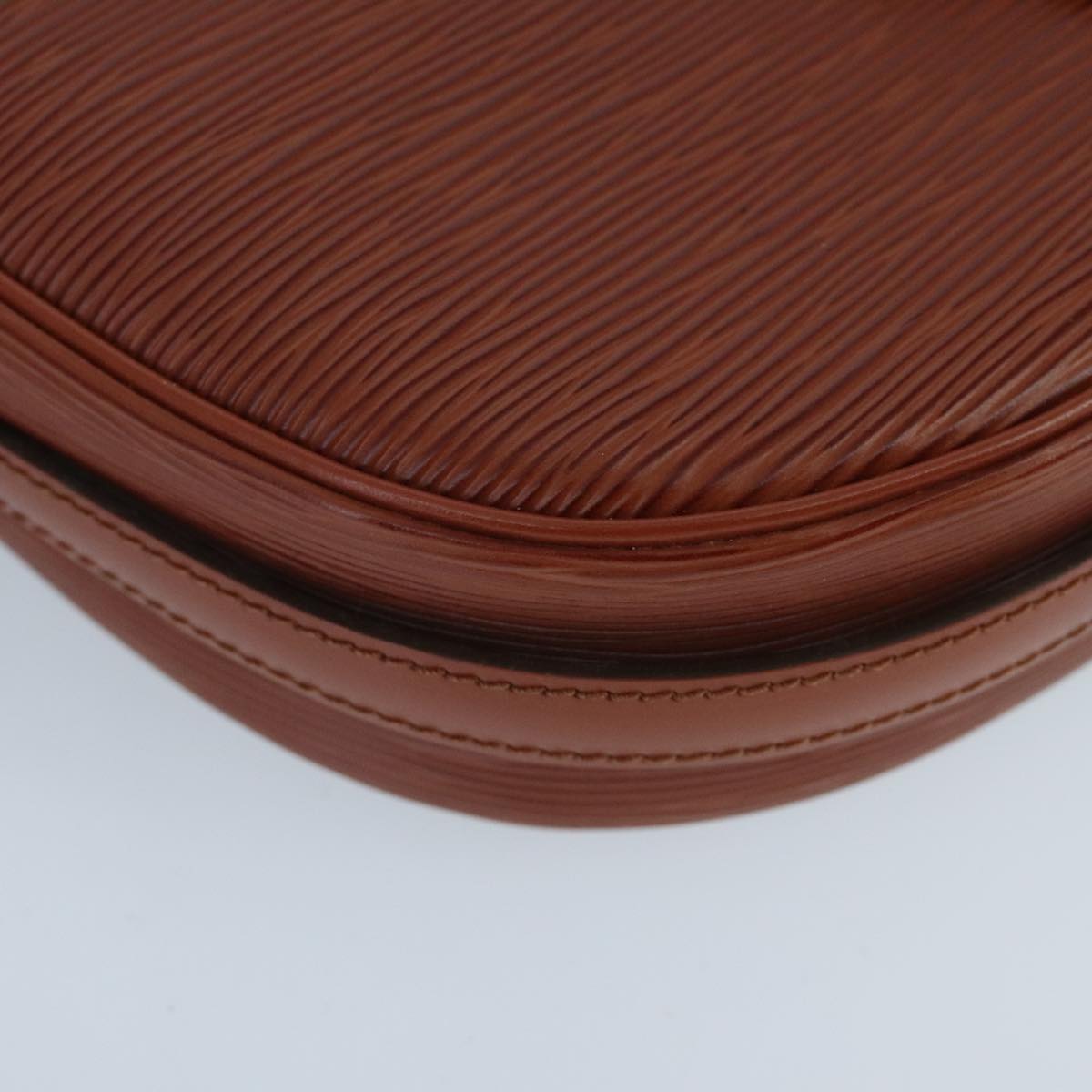 LOUIS VUITTON Epi Jeune FilleMM Shoulder Bag Brown M52153 LV 97688