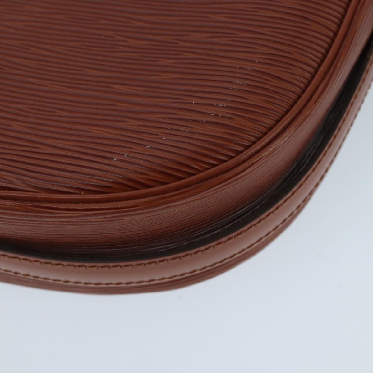 LOUIS VUITTON Epi Jeune FilleMM Shoulder Bag Brown M52153 LV 97688