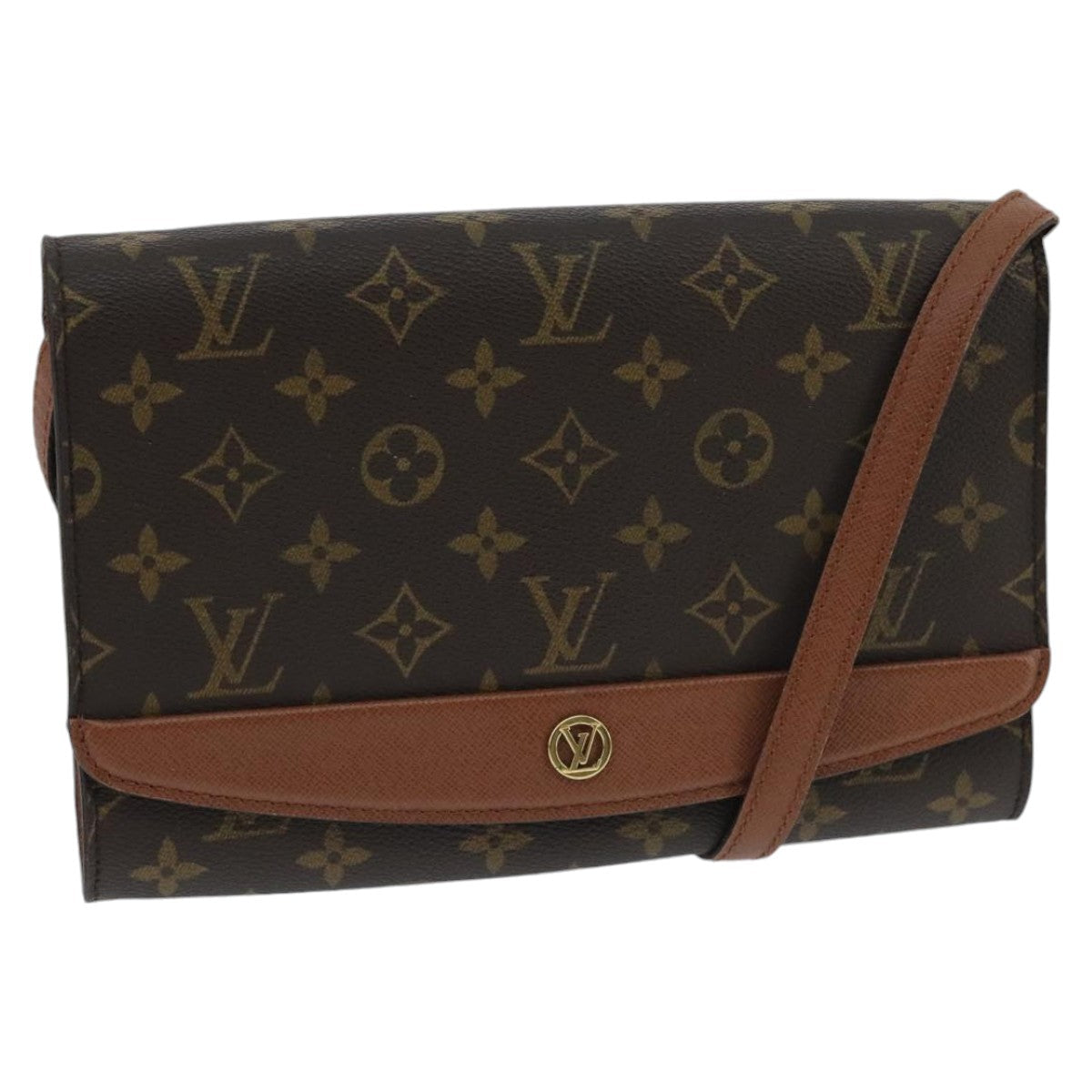 LOUIS VUITTON Monogram Bordeaux 24 Shoulder Bag M51798 LV 97695