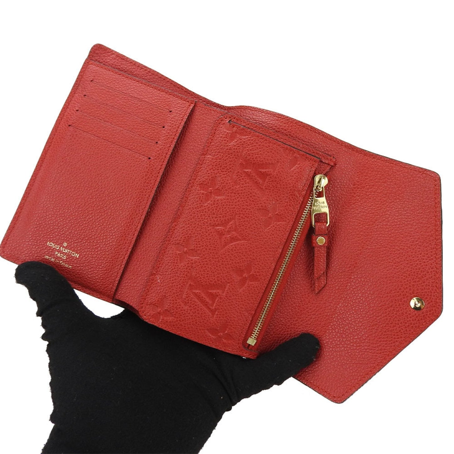 Louis Vuitton Sarah  Canvas Wallet  ()