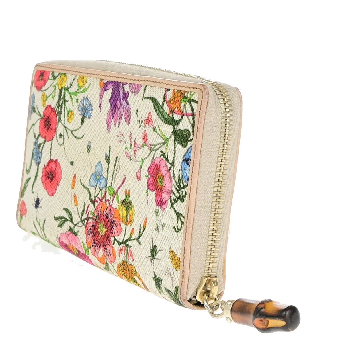 Gucci Floral  Canvas Wallet  ()