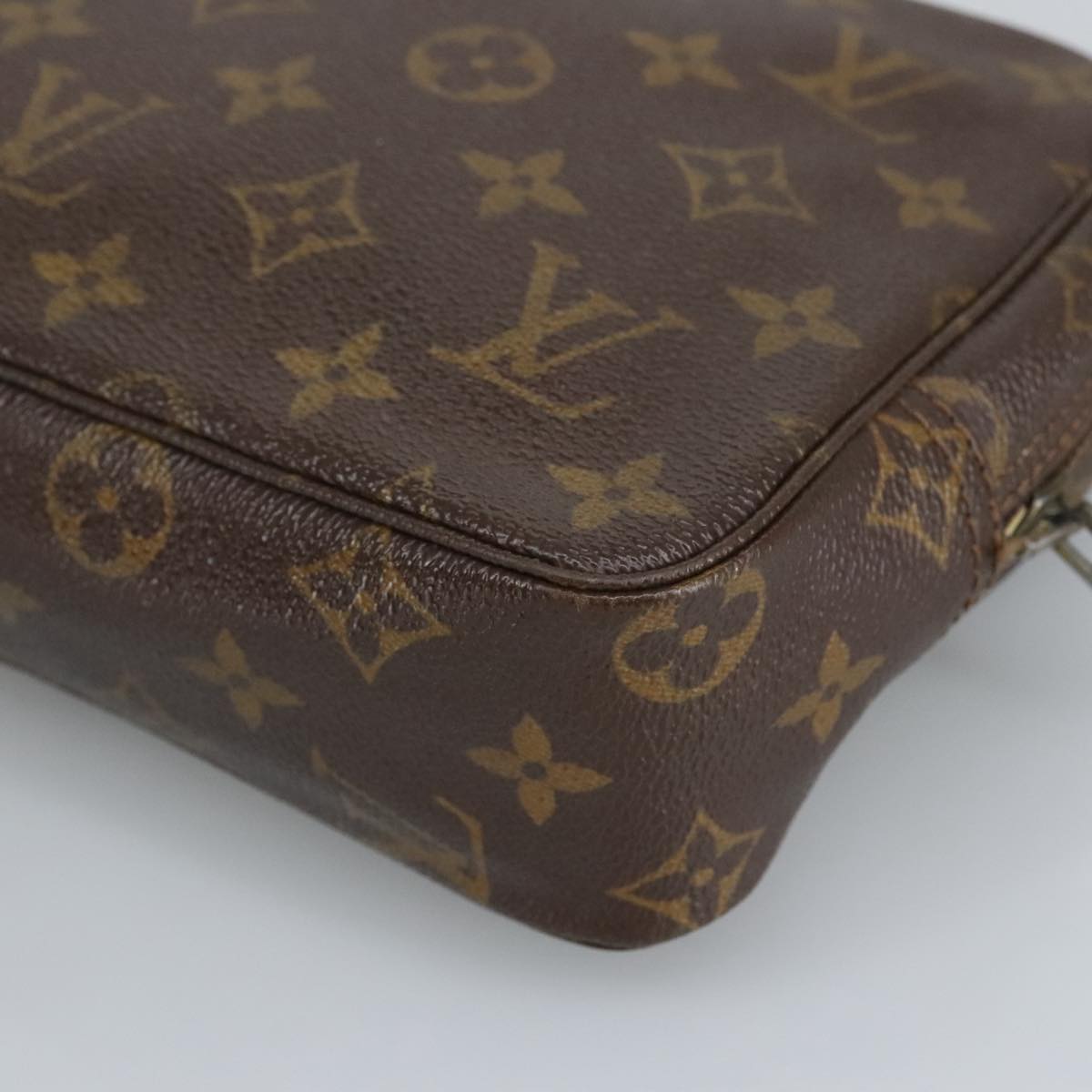 LOUIS VUITTON Monogram Trousse Toilette 23 Clutch Bag M47524 LV 97701