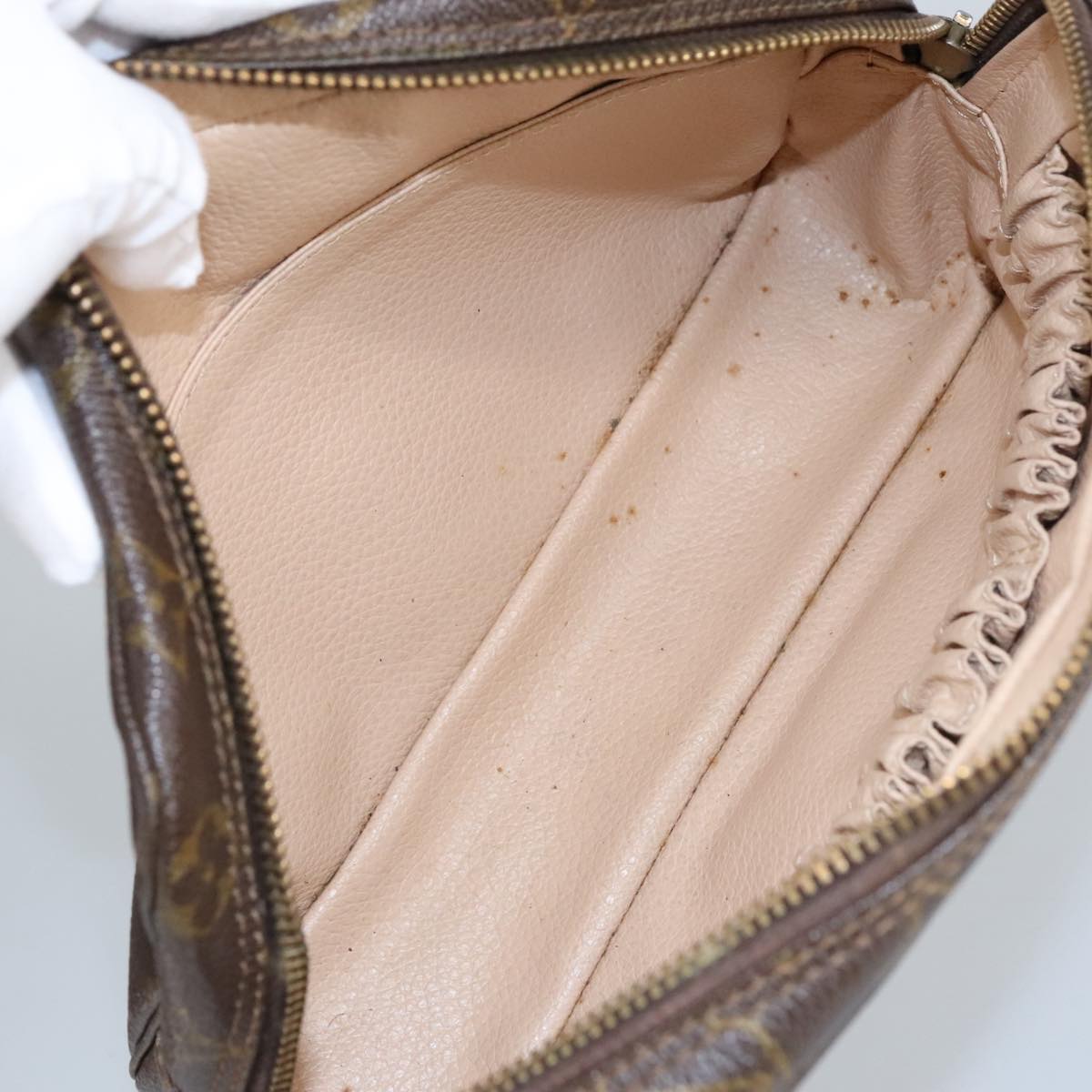 LOUIS VUITTON Monogram Trousse Toilette 23 Clutch Bag M47524 LV 97701