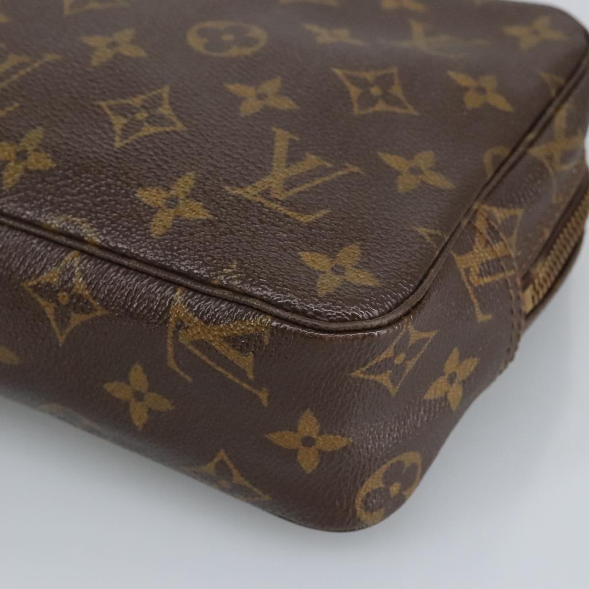 LOUIS VUITTON Monogram Trousse Toilette 23 Clutch Bag M47524 LV 97701