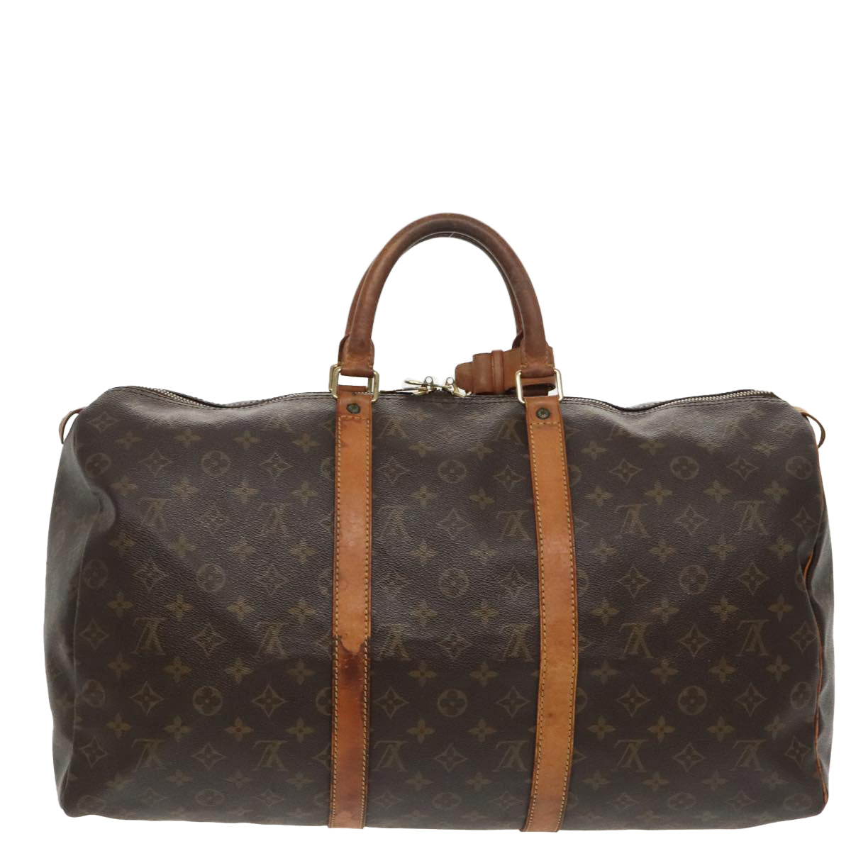 LOUIS VUITTON Monogram Keepall 50 Boston Bag M41426 LV 97705