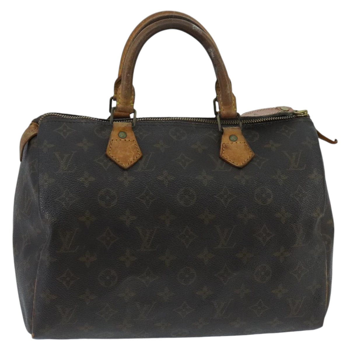 LOUIS VUITTON Monogram Speedy 30 Hand Bag M41526 LV 97707