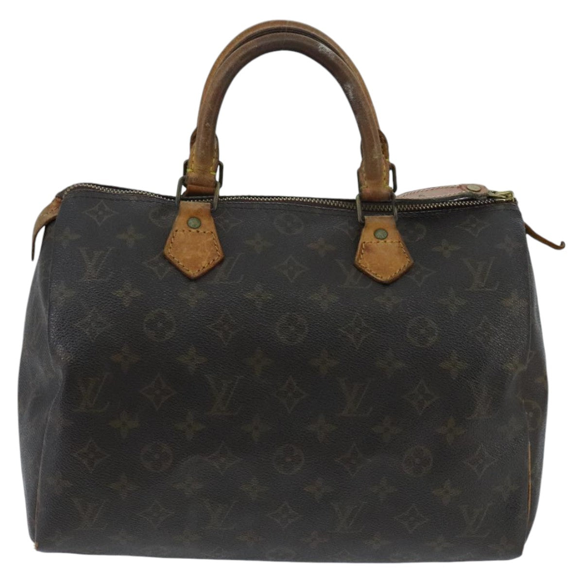 LOUIS VUITTON Monogram Speedy 30 Hand Bag M41526 LV 97707