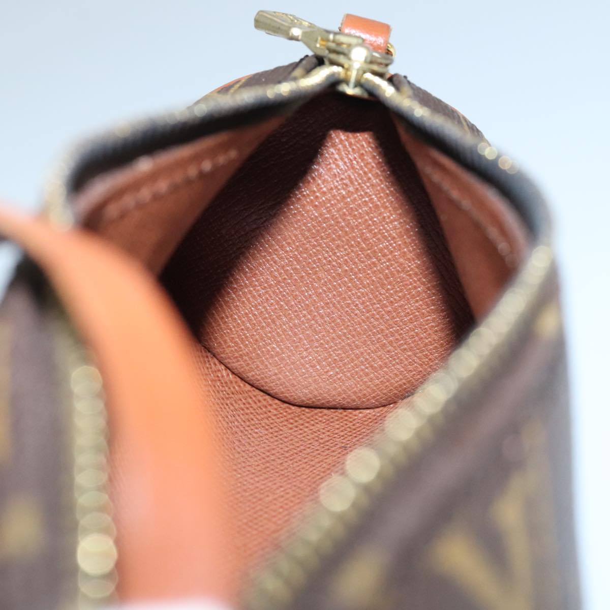LOUIS VUITTON Monogram Papillon Pouch Pouch Vintage LV 97716