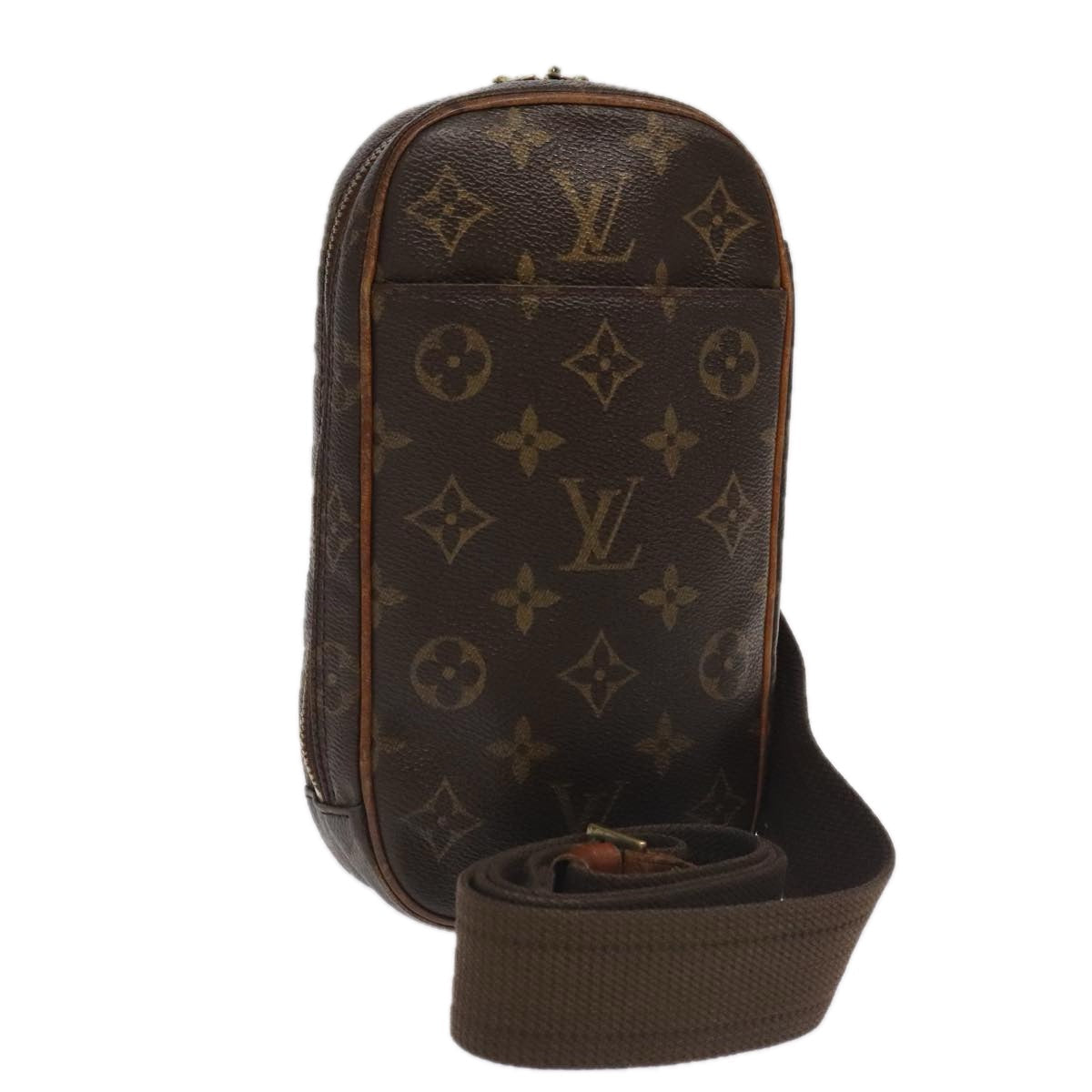 LOUIS VUITTON Monogram Pochette Gange Shoulder Bag M51870 LV 97801