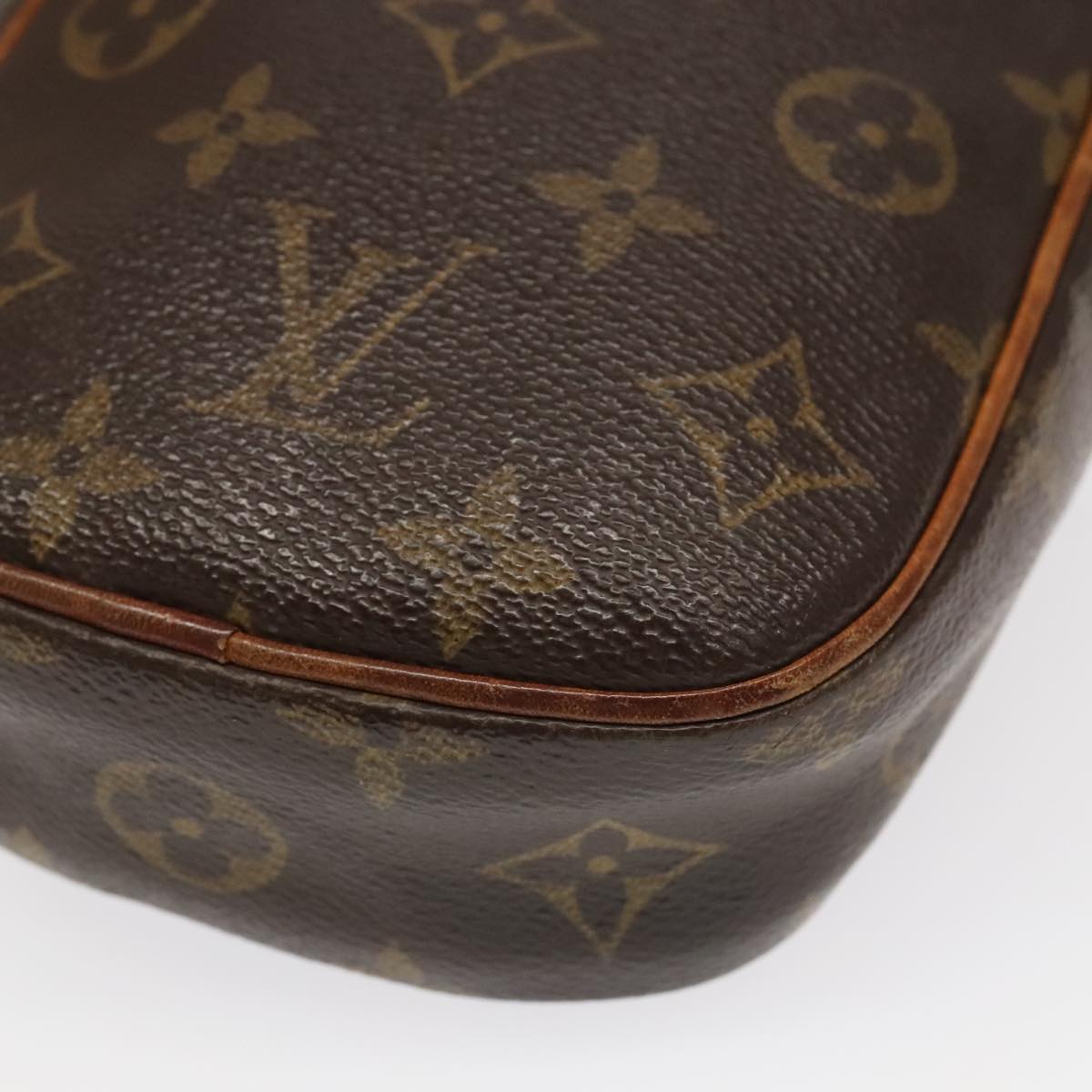 LOUIS VUITTON Monogram Pochette Gange Shoulder Bag M51870 LV 97801