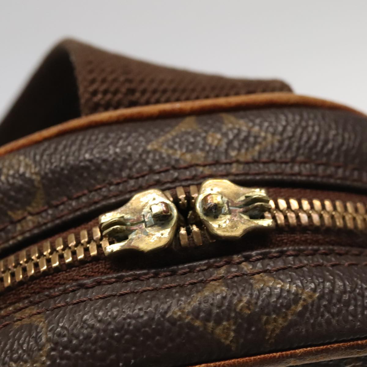 LOUIS VUITTON Monogram Pochette Gange Shoulder Bag M51870 LV 97801