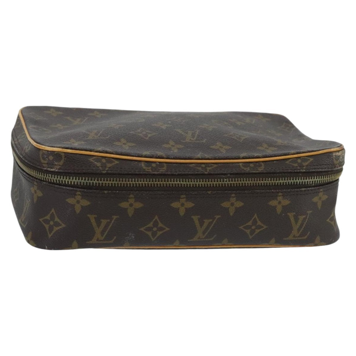 LOUIS VUITTON Monogram Trousse Boite Cosmetic Pouch M47640 LV 97802