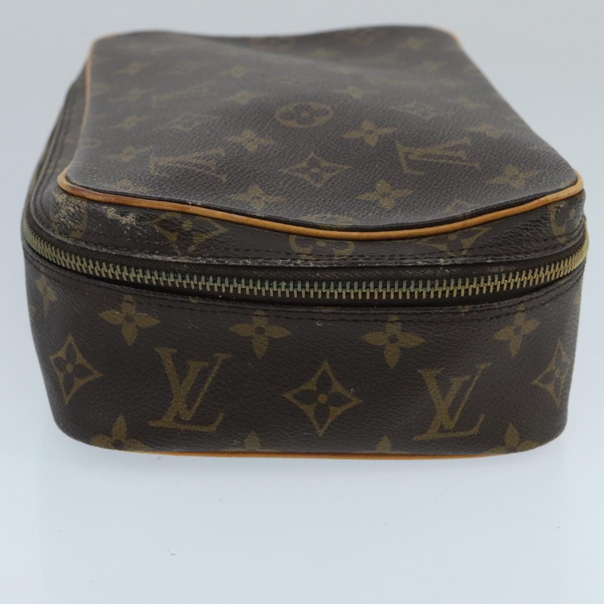 LOUIS VUITTON Monogram Trousse Boite Cosmetic Pouch M47640 LV 97802