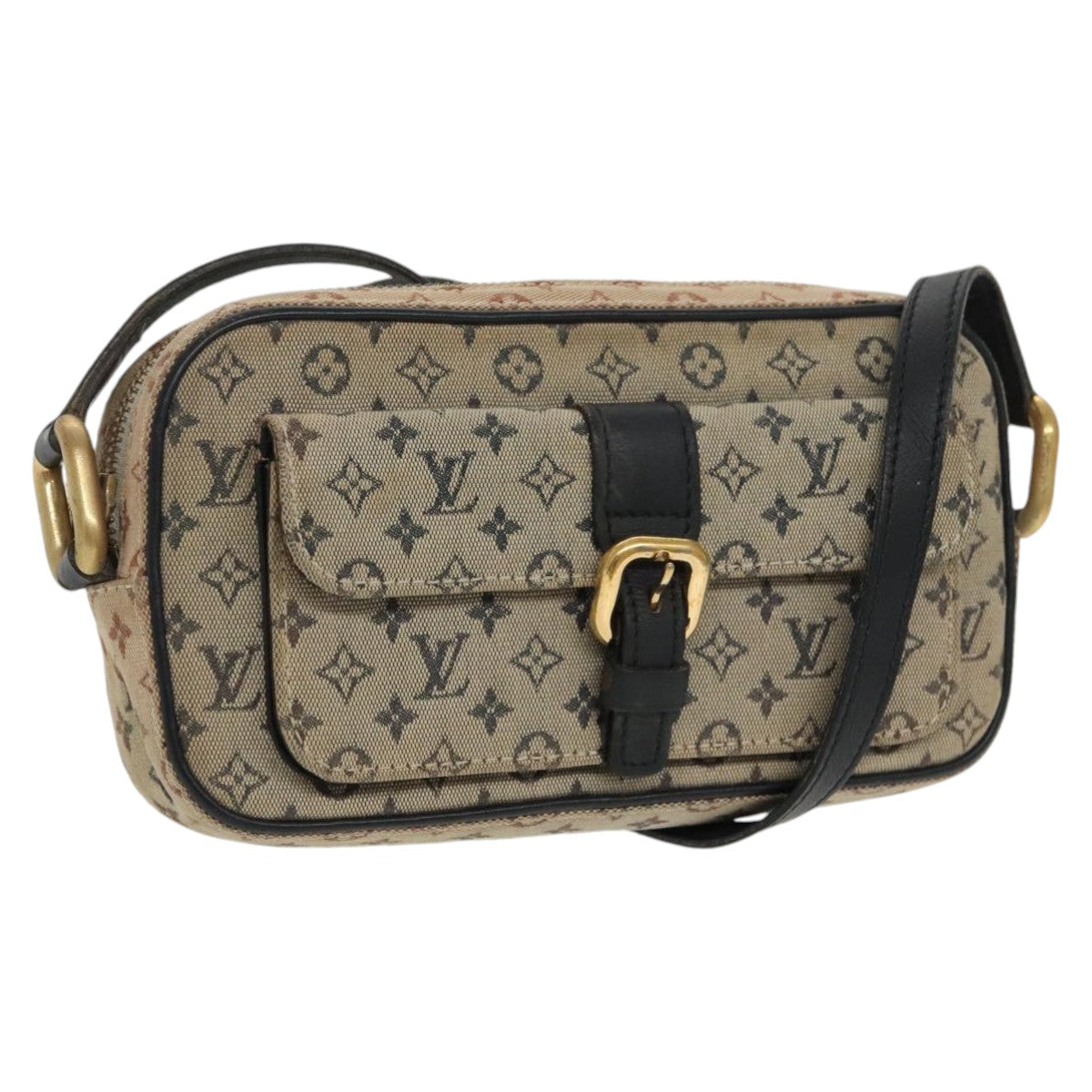 LOUIS VUITTON Monogram Mini Juliet MM Shoulder Bag Blue M92004 LV 97803
