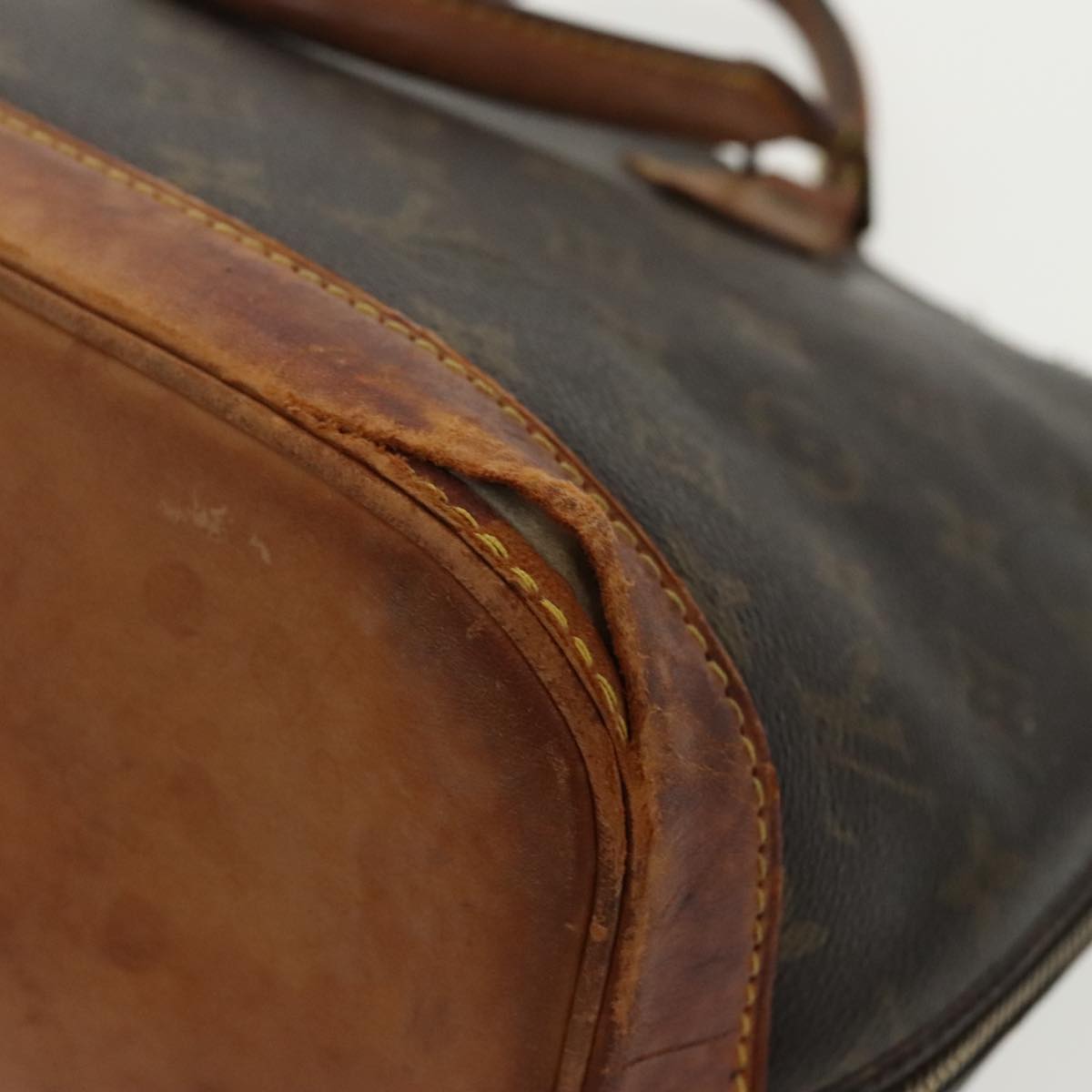 LOUIS VUITTON Monogram Alma Hand Bag M51130 LV 97845