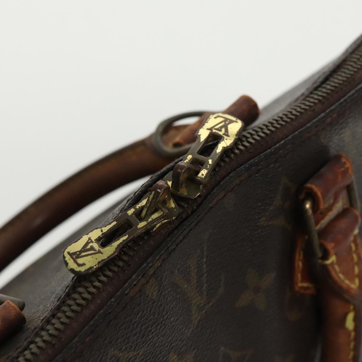 LOUIS VUITTON Monogram Alma Hand Bag M51130 LV 97845