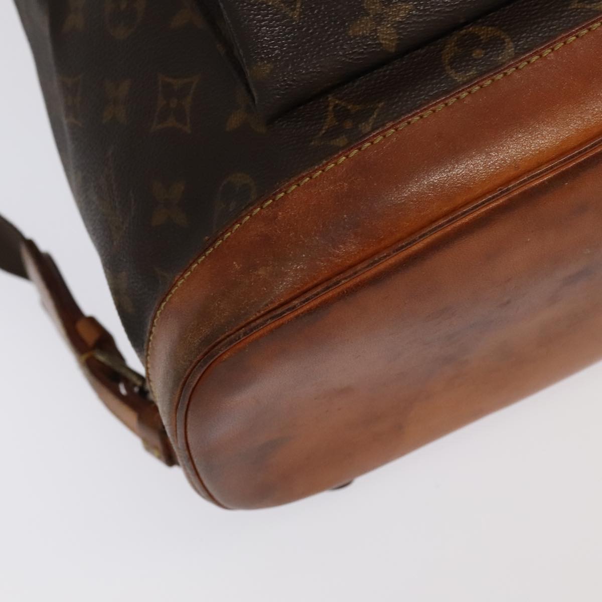 LOUIS VUITTON Monogram Montsouris MM Backpack M51136 LV 97846