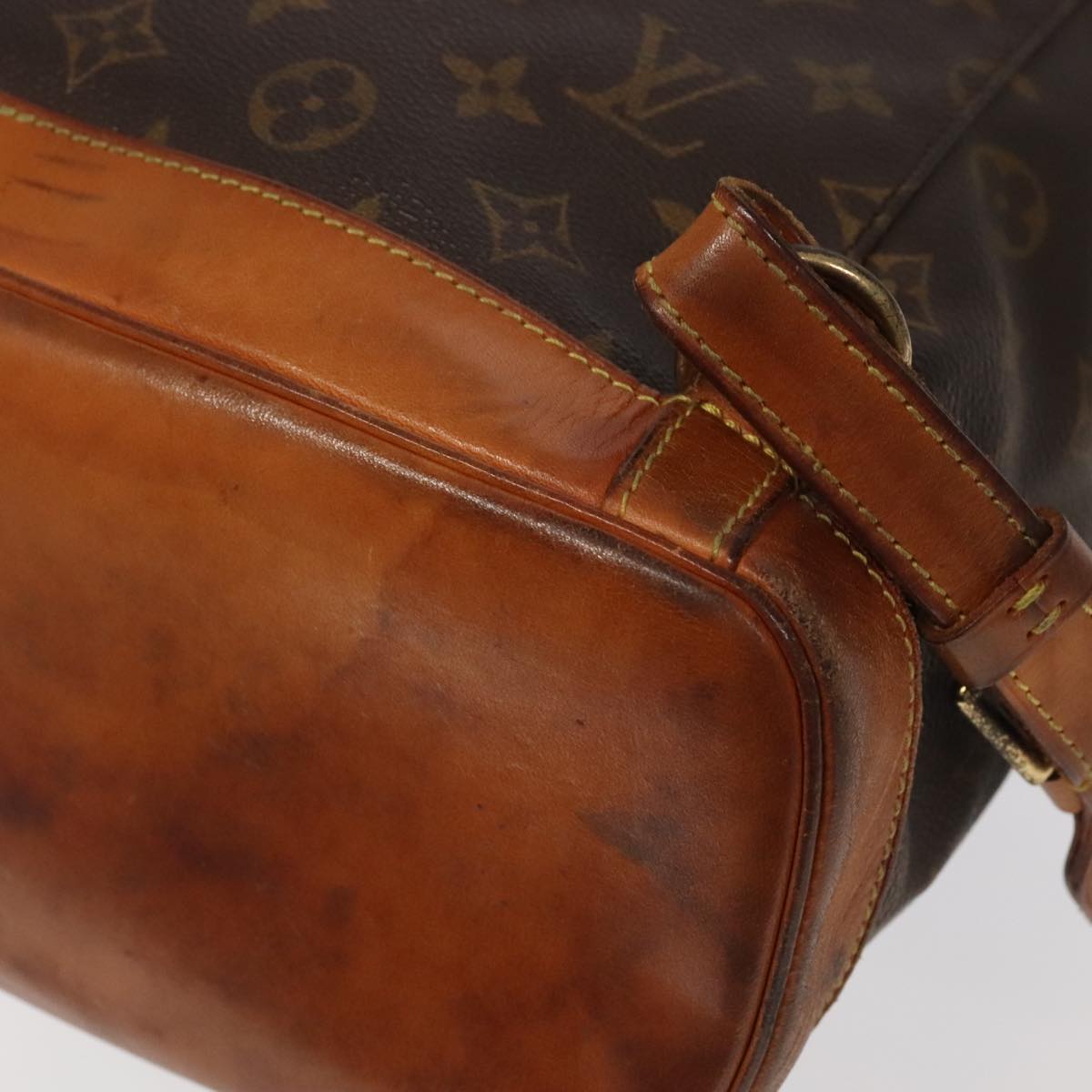 LOUIS VUITTON Monogram Montsouris MM Backpack M51136 LV 97846