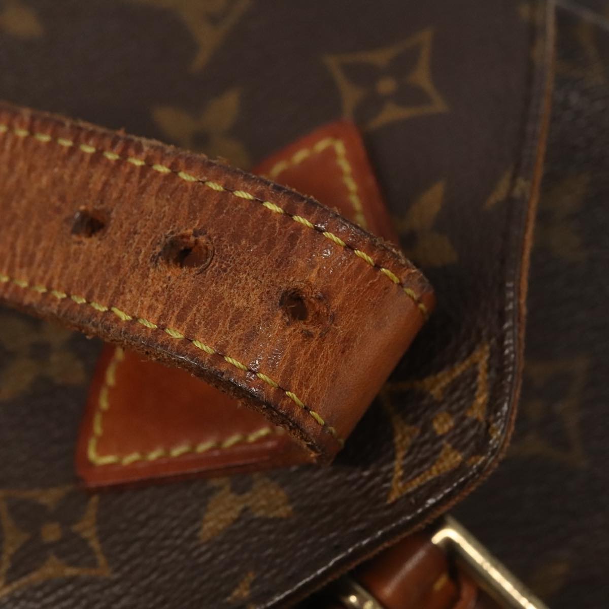 LOUIS VUITTON Monogram Montsouris MM Backpack M51136 LV 97846