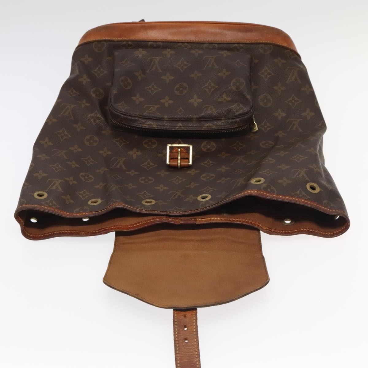 LOUIS VUITTON Monogram Montsouris MM Backpack M51136 LV 97846