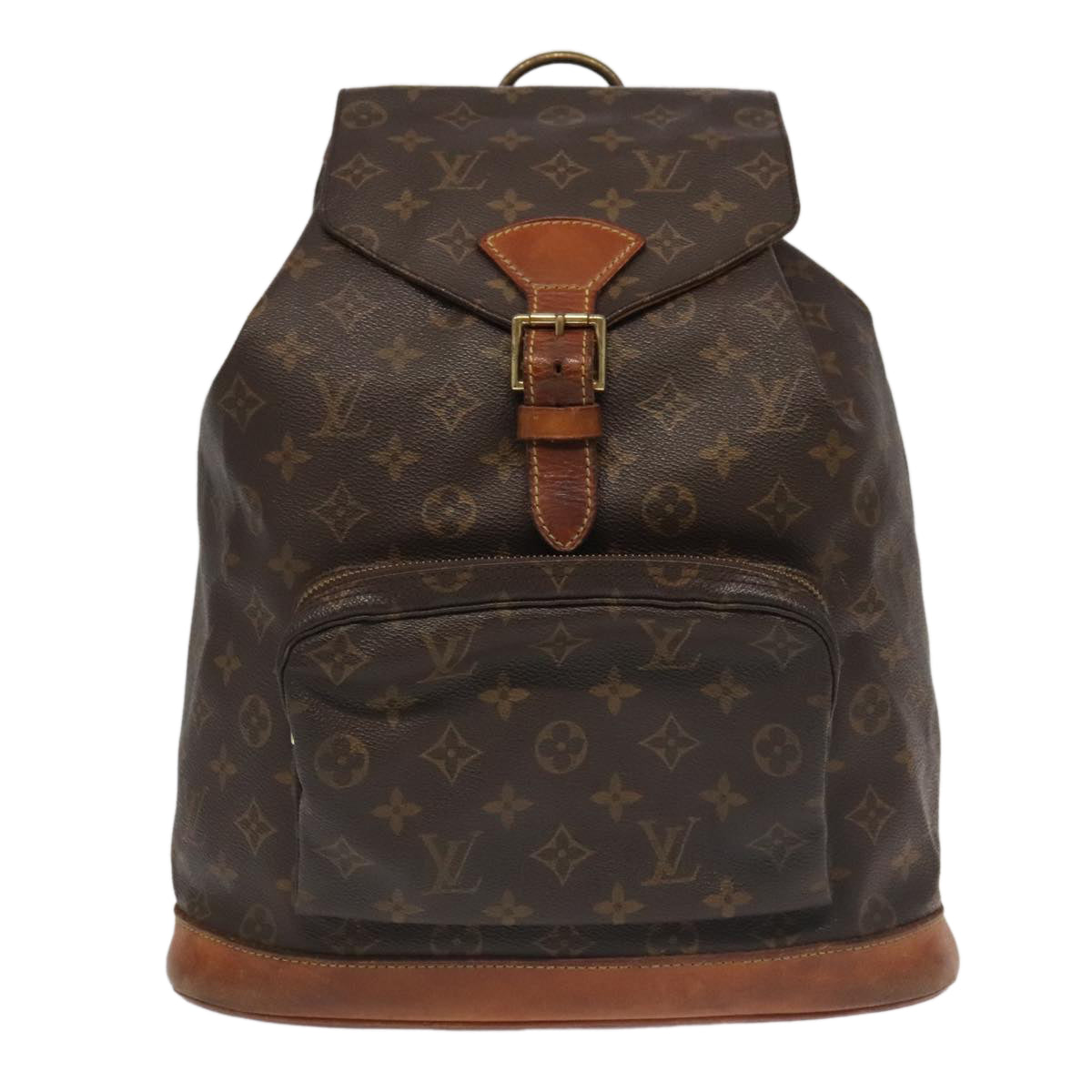 LOUIS VUITTON Monogram Montsouris MM Backpack M51136 LV 97846