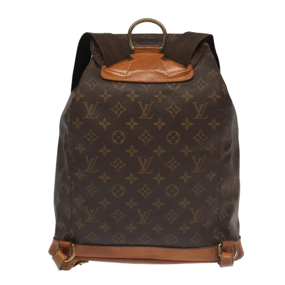 LOUIS VUITTON Monogram Montsouris MM Backpack M51136 LV 97846