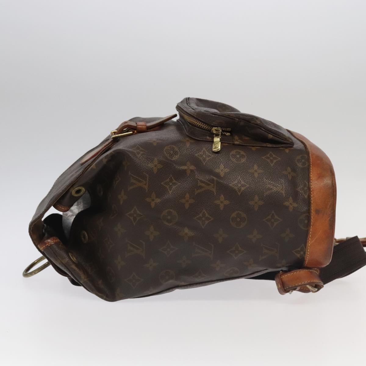 LOUIS VUITTON Monogram Montsouris MM Backpack M51136 LV 97846