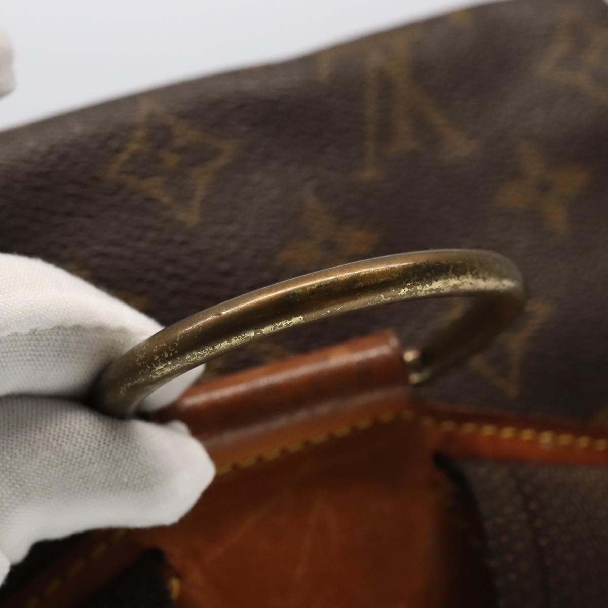 LOUIS VUITTON Monogram Montsouris MM Backpack M51136 LV 97846