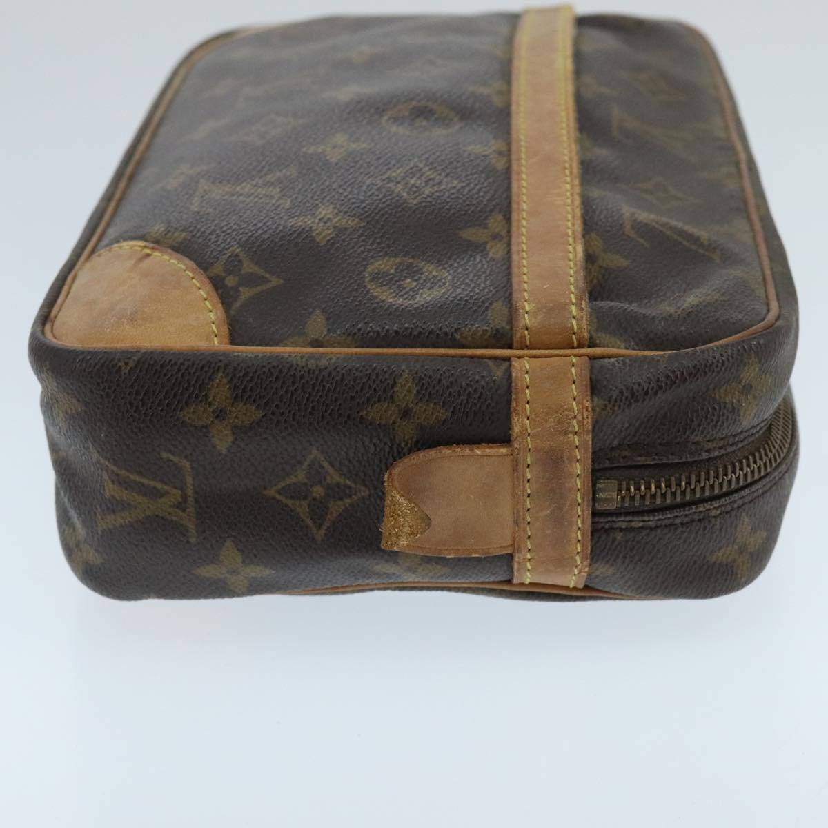 LOUIS VUITTON Monogram Compiegne 28 Clutch Bag M51845 LV 97857