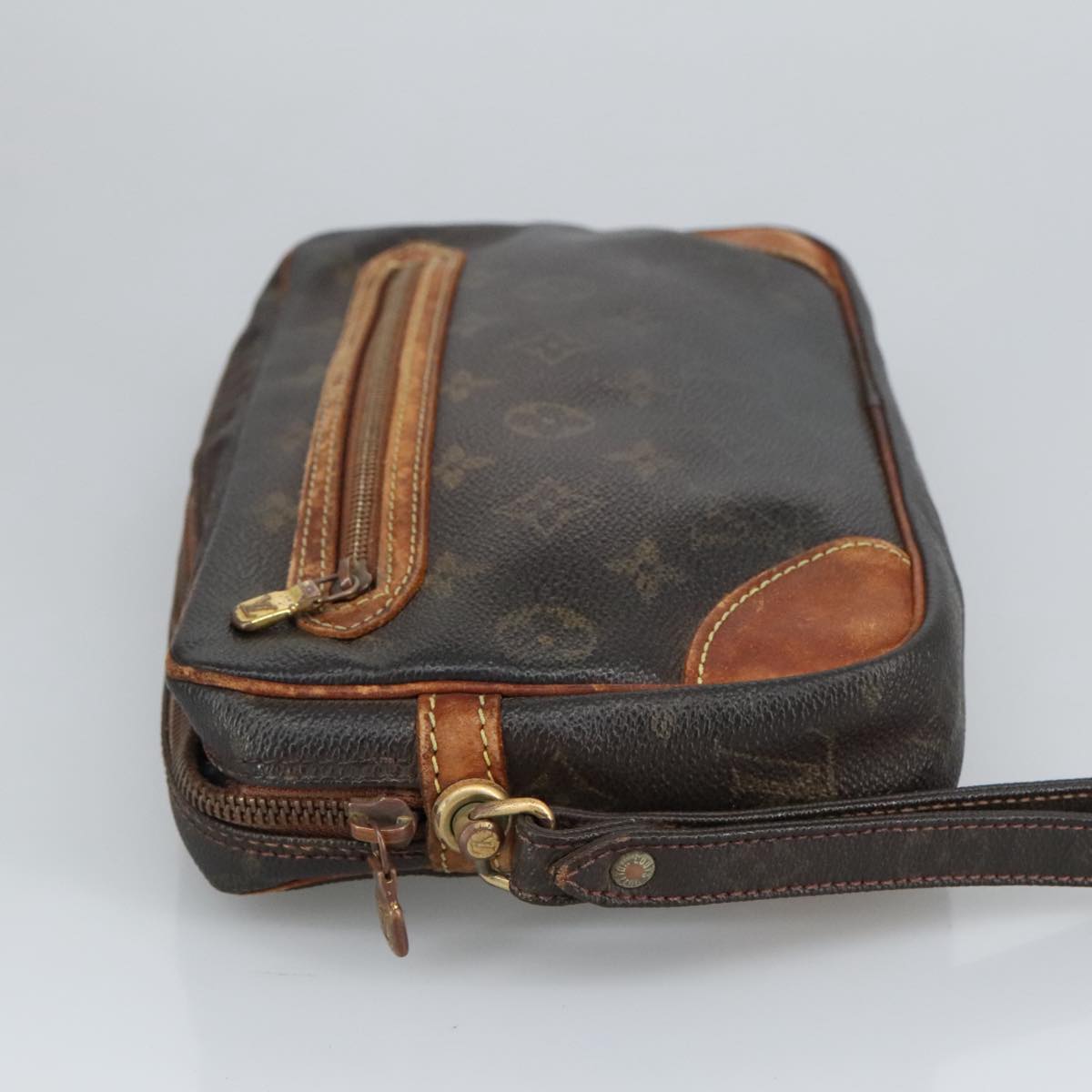 LOUIS VUITTON Monogram Marly Dragonne GM Clutch Bag M51825 LV 97858