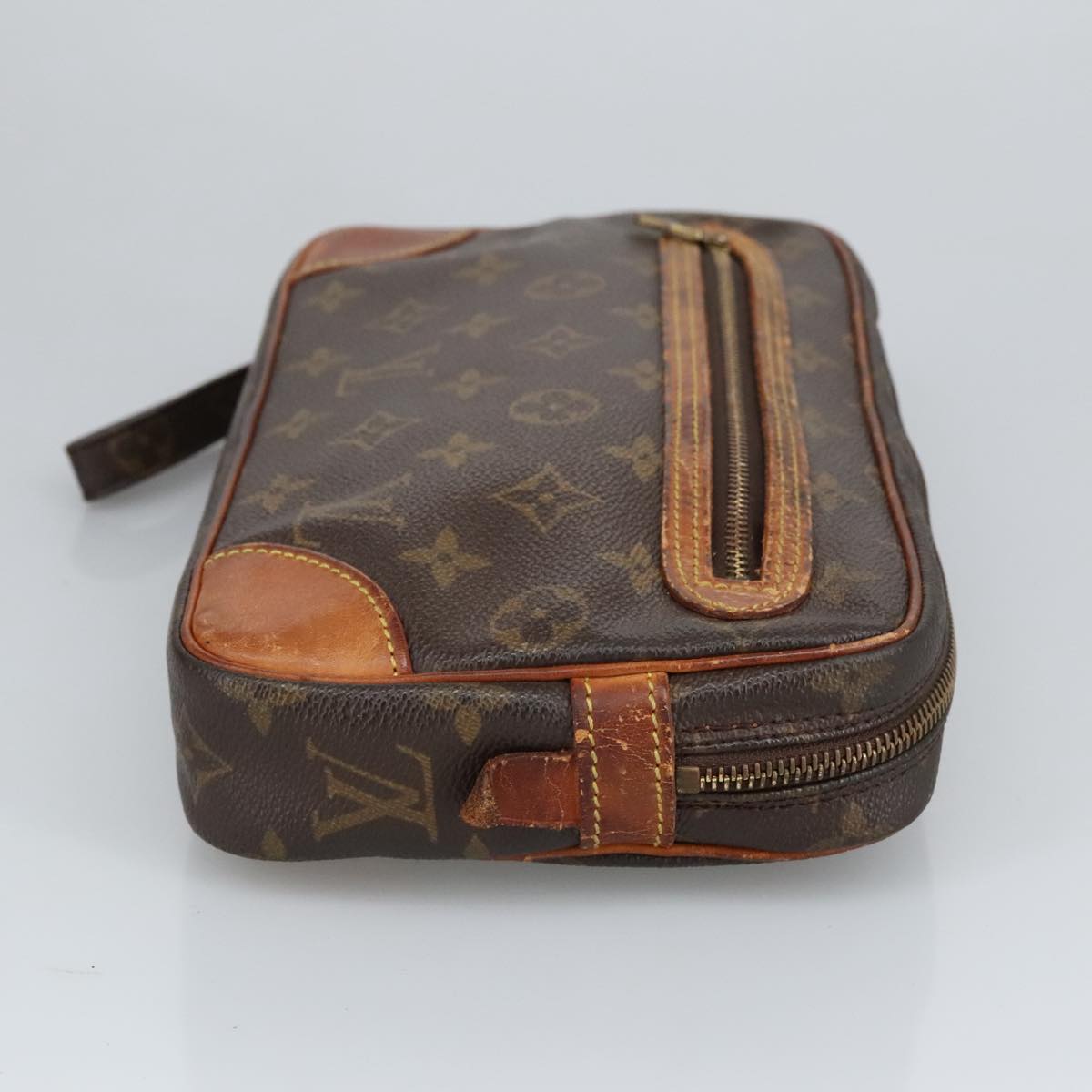 LOUIS VUITTON Monogram Marly Dragonne GM Clutch Bag M51825 LV 97859