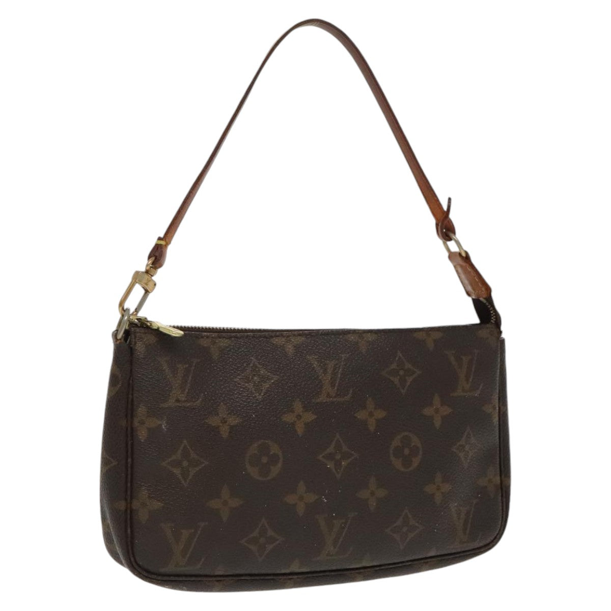 LOUIS VUITTON Monogram Pochette Accessoires Pouch M51980 LV 97881